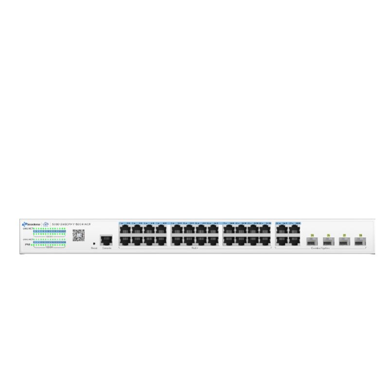 S200-28GCPMY-B2C4-ACR Managed POE Switch