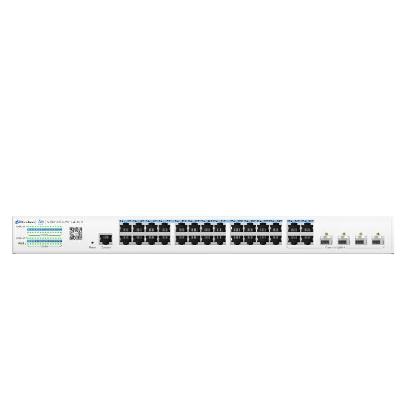 S200-28GCMY-C4-ACR Gigabit Managed Switch